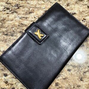 "By Paloma Picasso" ALL LEATHER Made ITALY Wallet - CC Holders Change Purse Bill